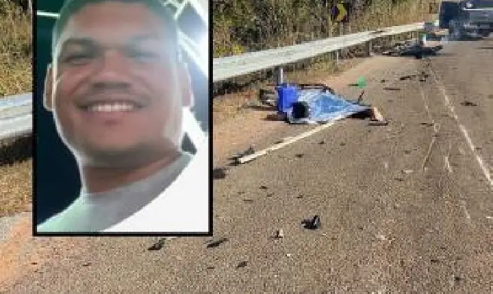 Acidente na MT-010 deixa um morto e uma mulher em estado grave.