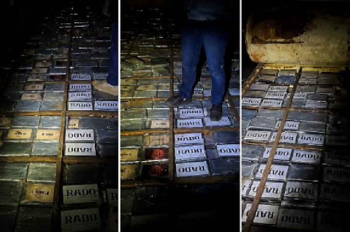 Gefron e PF apreendem 1,5 tonelada de cocaína em veículo.