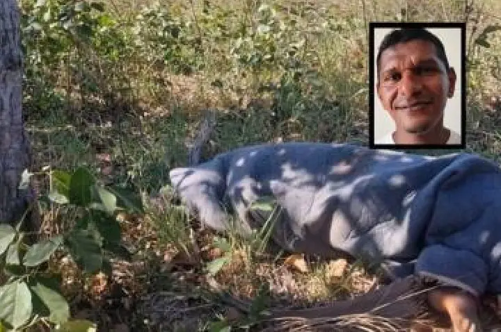 Homem é encontrado morto enrolado em cobertor.