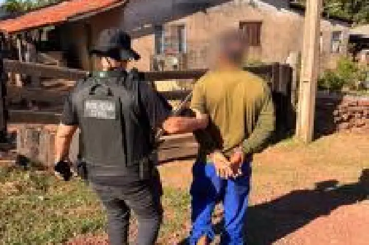 Homem é preso por estuprar a enteada de 12 anos no interior.
