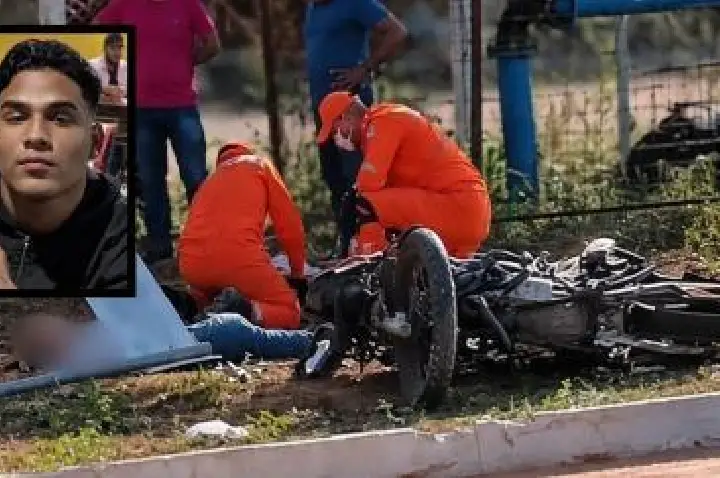 Jovem de 19 anos morre ao bater moto em carro em Cáceres.