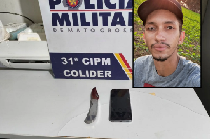 Jovem de 24 anos morre esfaqueado em MT; ex-sogro e ex-cunhado são suspeitos e foram detidos.