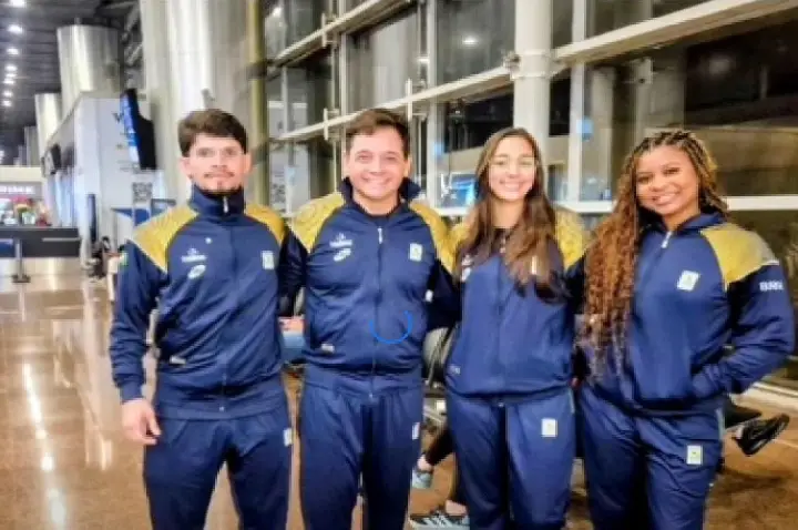 JOVEM DE JAURU NO MUNDIAL DE TIRO ESPORTIVO 2026.