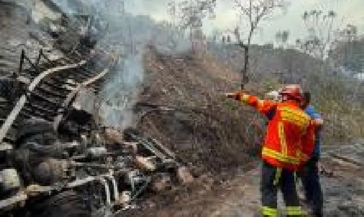 Motorista que morreu carbonizado após acidente em MT é identificado.