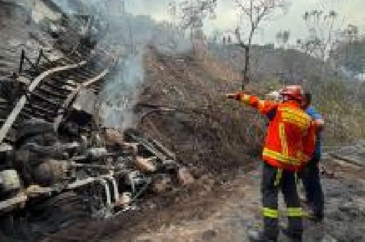 Motorista que morreu carbonizado após acidente em MT é identificado.