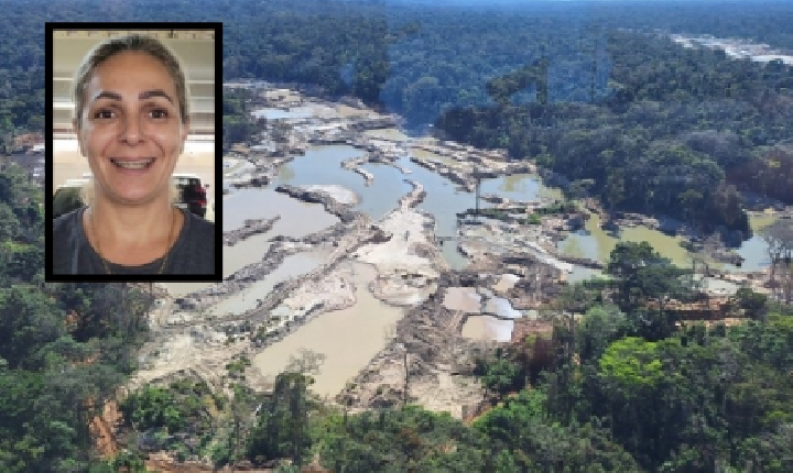 Mulher desaparece em área de garimpo e mobiliza buscas.