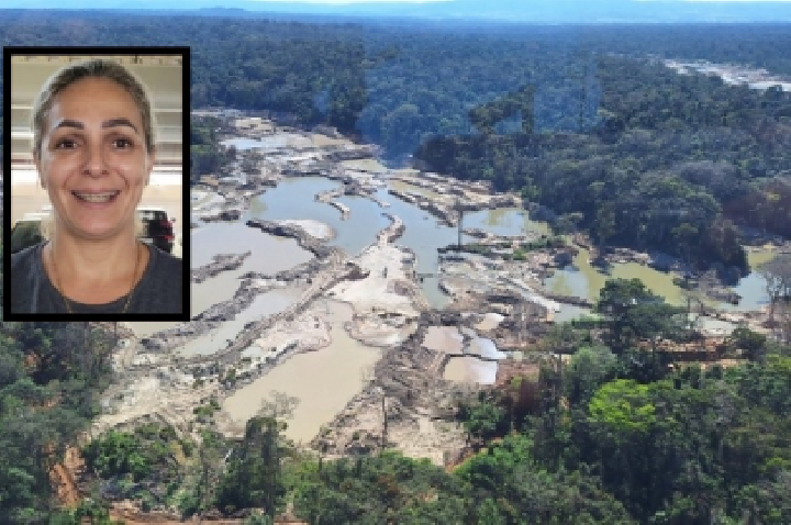 Mulher desaparece em área de garimpo e mobiliza buscas.