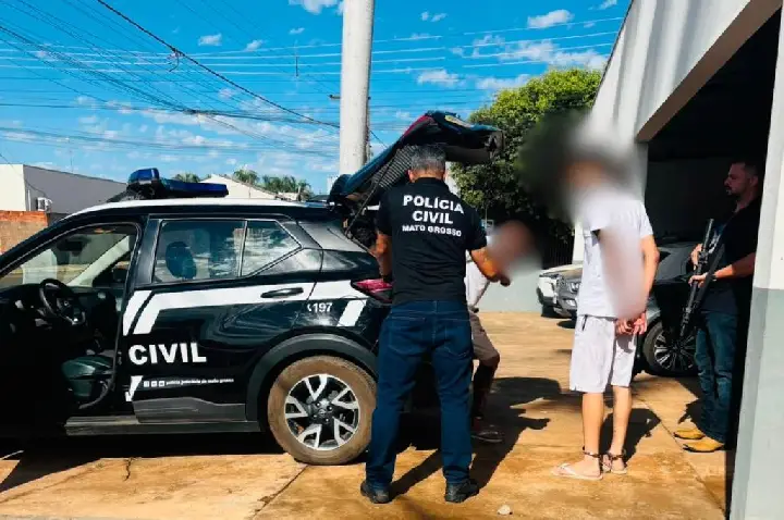 Polícia Civil prende cinco suspeitos de envolvimento em crimes de tortura, sequestro, cárcere privado e organização criminosa.
