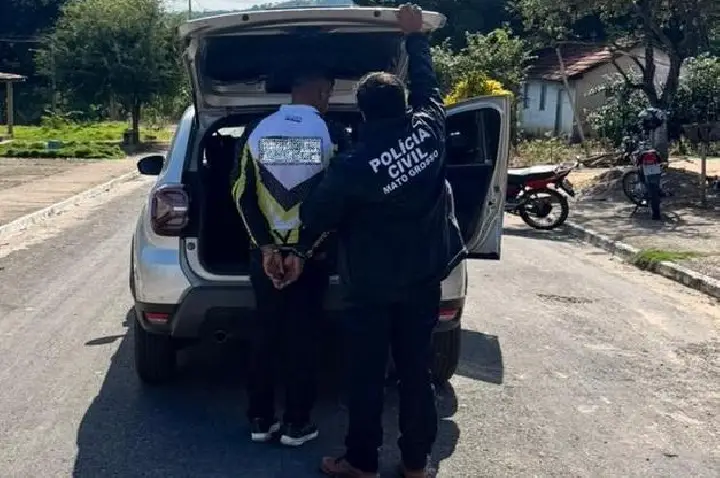 Polícia Civil prende homem que agrediu companheira na frente de filha em Reserva do Cabaçal.