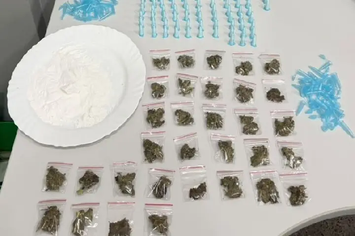 Polícia Civil prende jovem por tráfico de drogas.