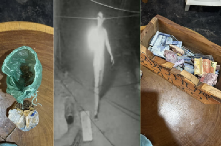 Polícia prende acusado de homicídio em bar.