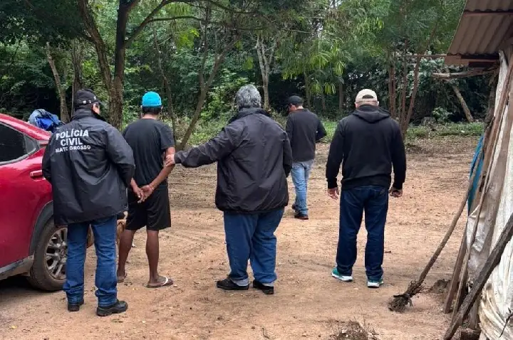 Polícia prende três suspeitos de tortura e homicídio ocorrido há 10 dias em Cáceres.