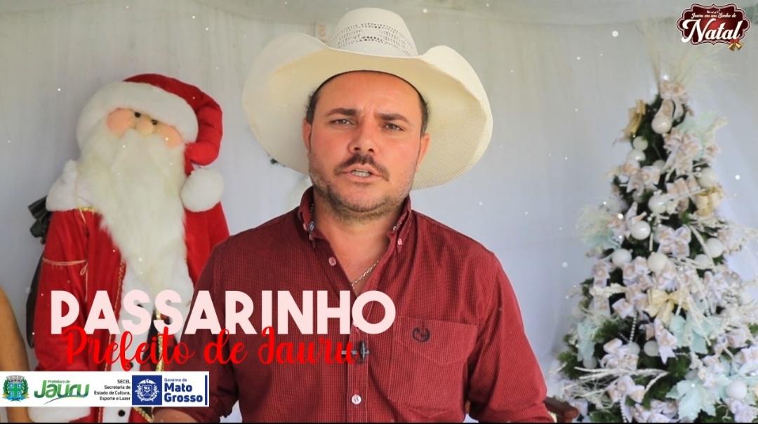 Mensagem do Prefeito Municipal de Jauru Passarinho
