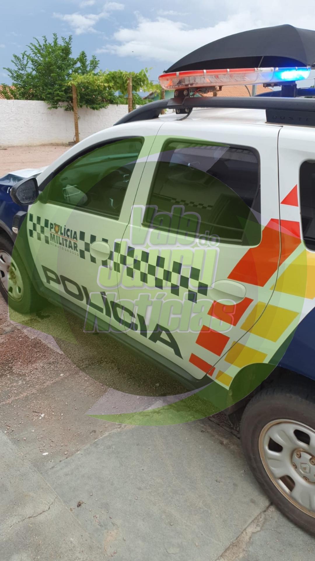 PM de jauru apreende arma de fogo