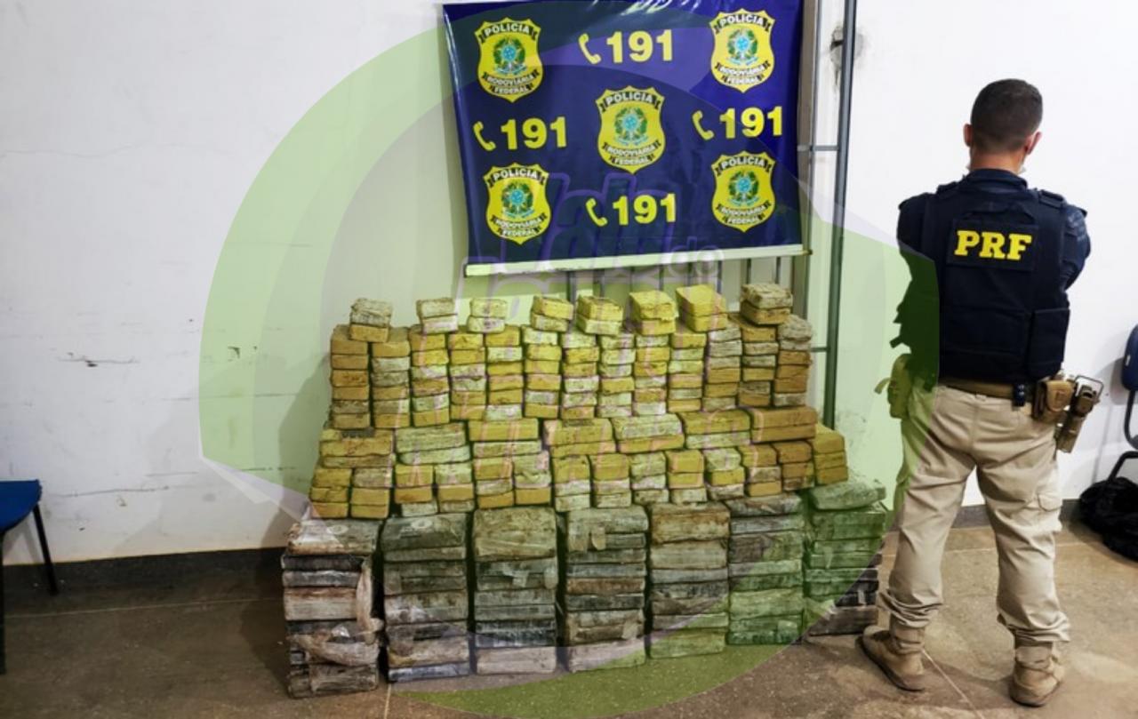 PRF apreende grande quantidade de cocaína em Primavera do Leste-MT