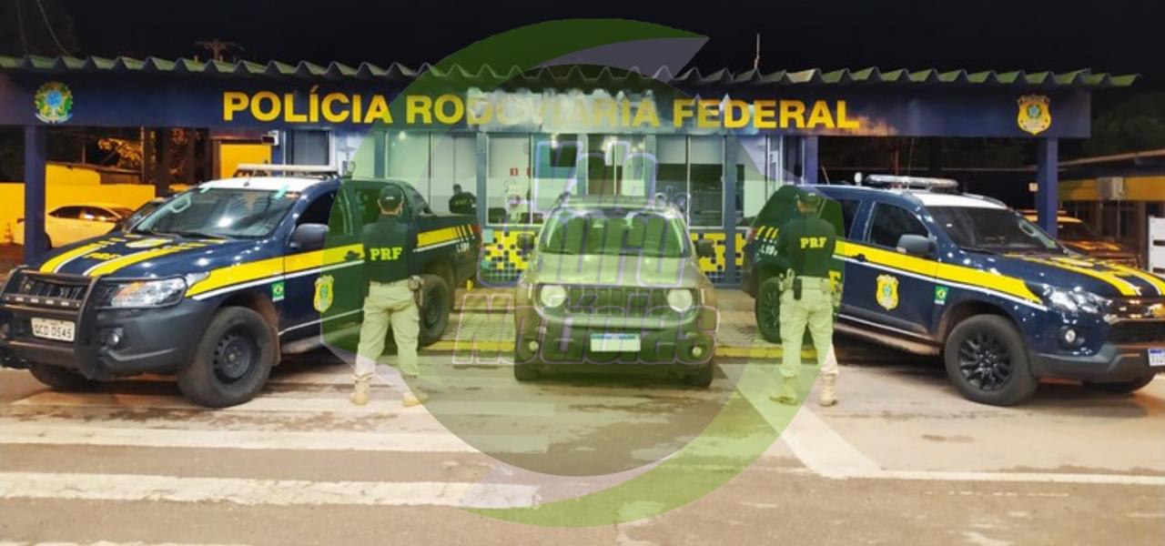 PRF recupera veículo em Rondonópolis