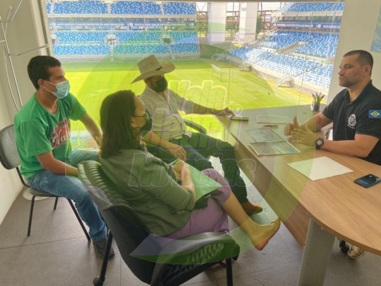 Em parceria com a Secretaria Estadual de Desporto e Laser a Prefeitura de Jauru irá reformar as quadras de esportes da cidade.