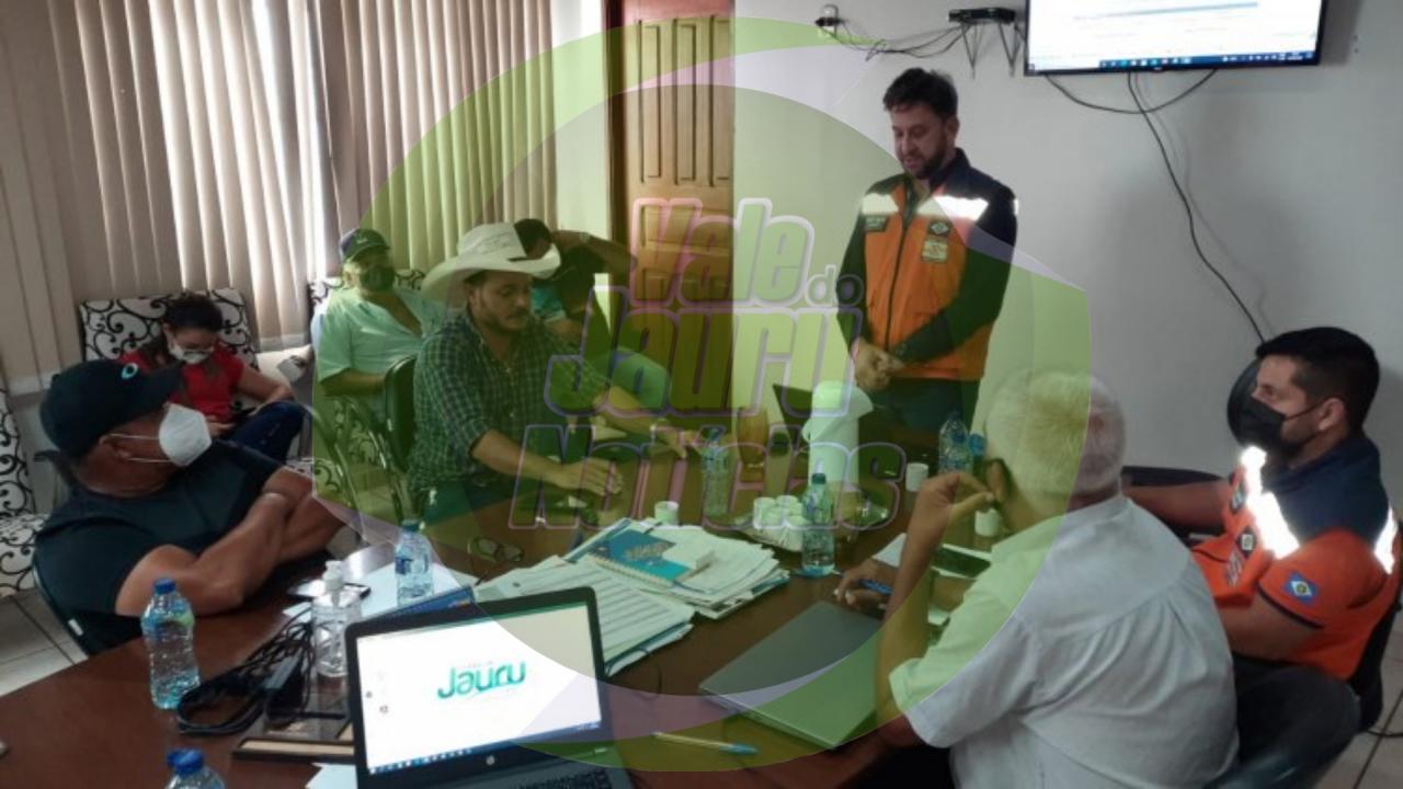 Resposta rápida: Após ser oficializada pela prefeitura defesa civil do estado já se encontra na cidade de Jauru
