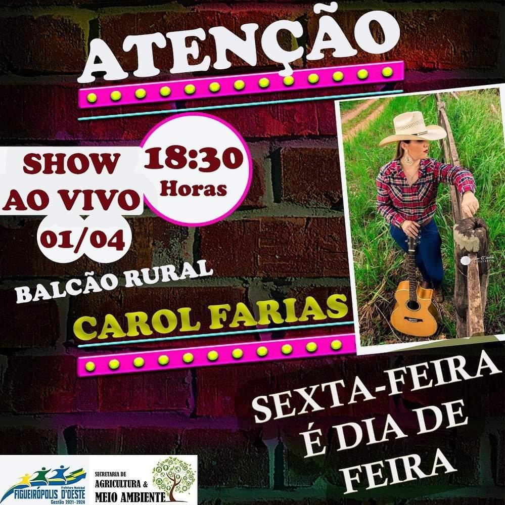 A Prefeitura Municipal por meio da Secretaria de Meio Ambiente e Desenvolvimento COMUNICA, SEXTA-FEIRA É DIA DE FEIRA.