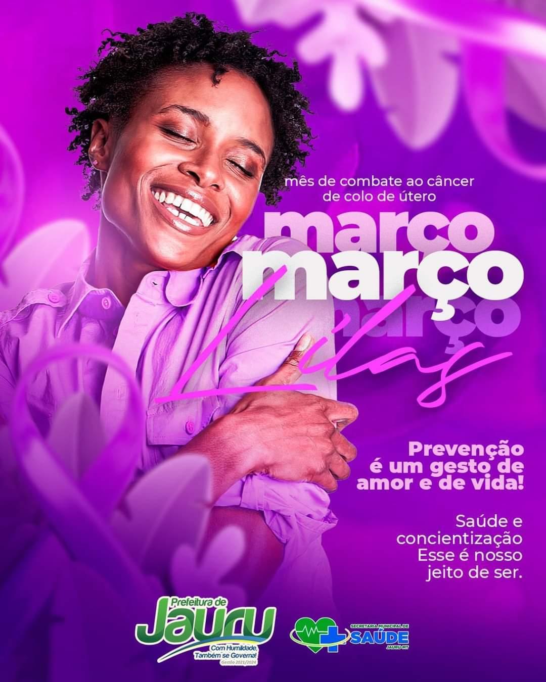 O mês de março é um período de atenção especial à saúde da mulher.