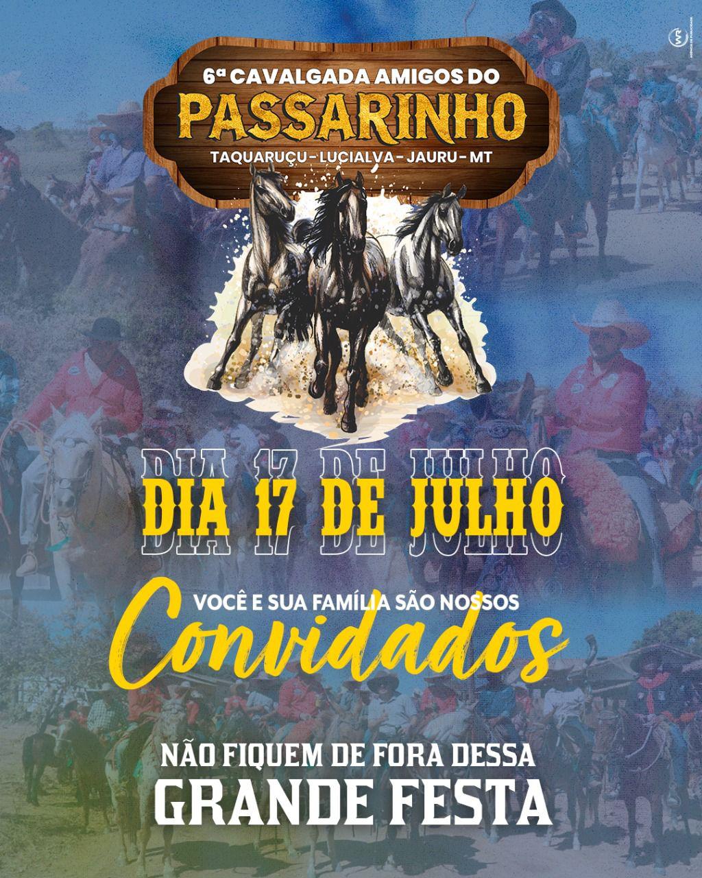 6° Cavalgada Amigos do Passarinho