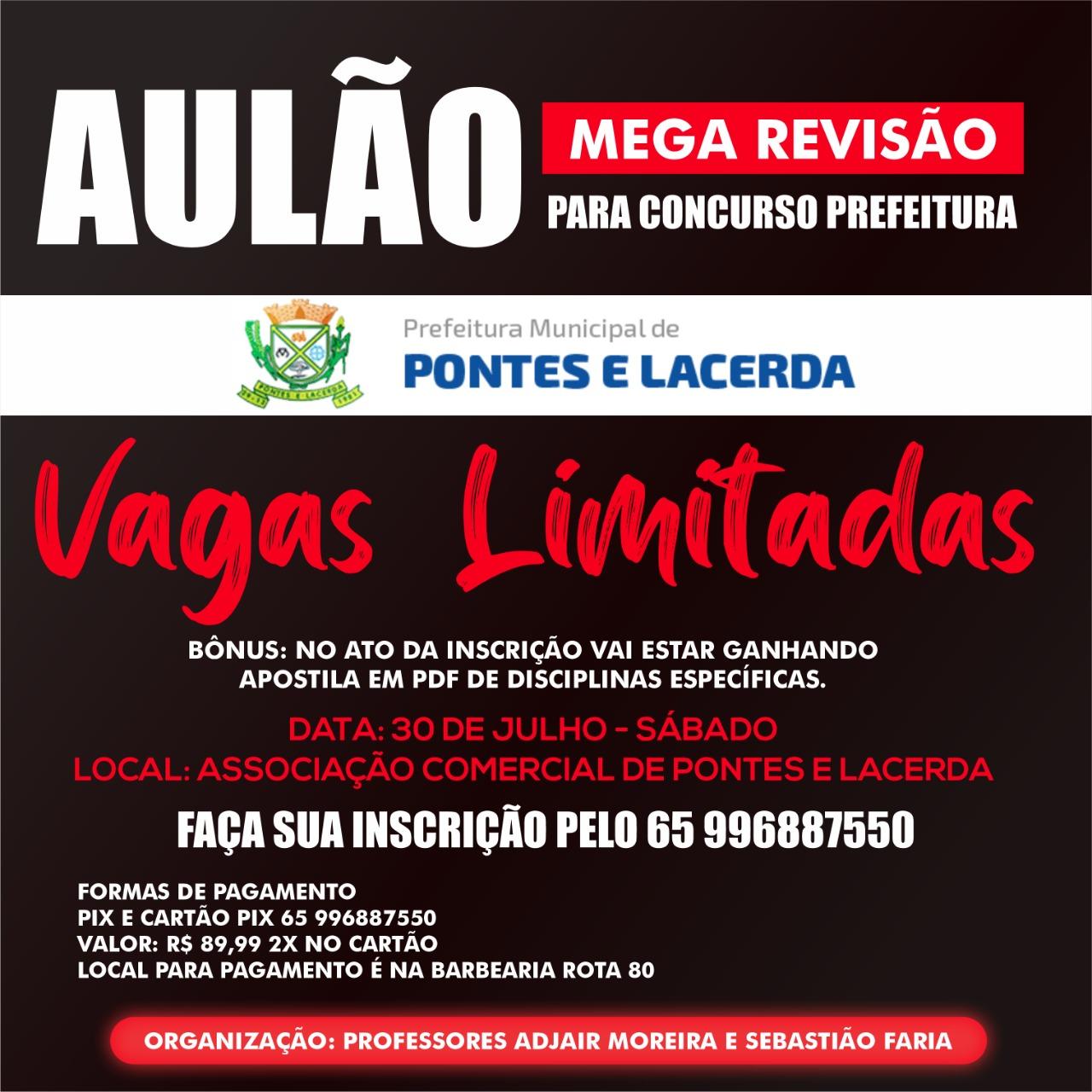 AULÃO MEGA REVISÃO,PARA CONCURSO DE PREFEITURA