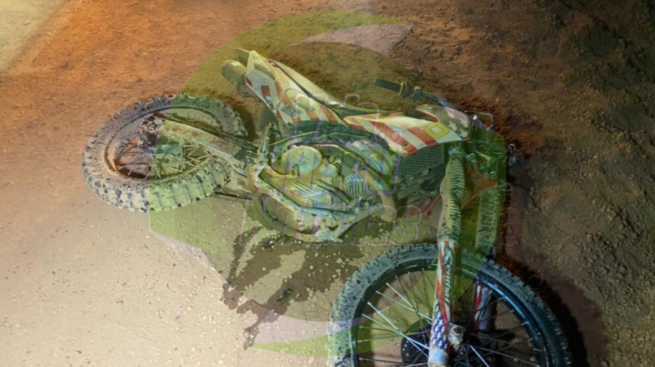 Dois ficam feridos em colisão entre duas motos e caminhonete em Sorriso