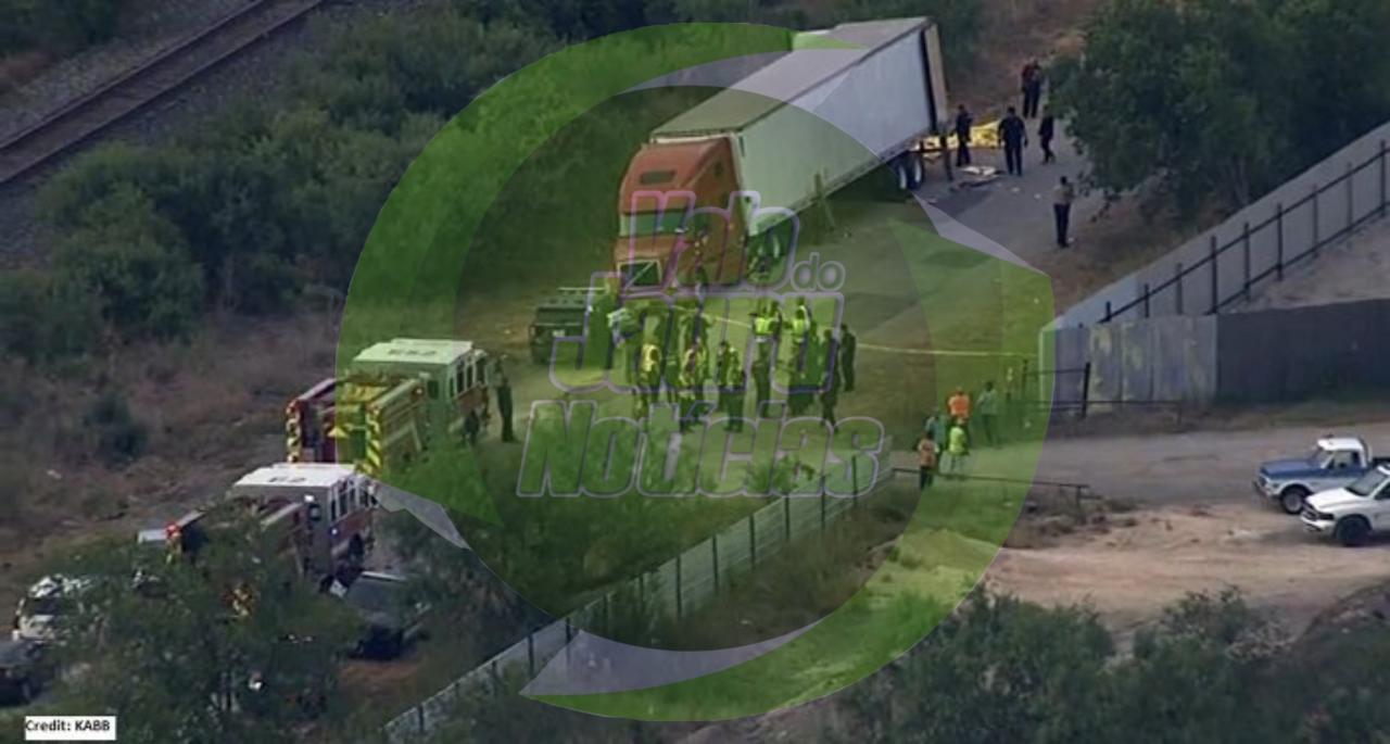 Pelo menos 42 imigrantes são encontrados mortos dentro de caminhão no Texas