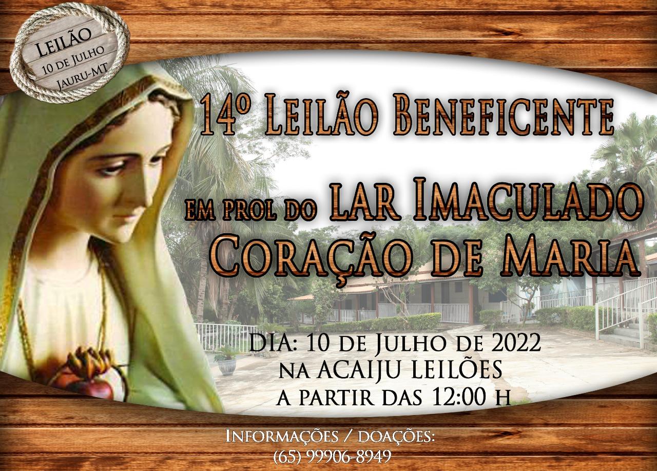 Leilão beneficente