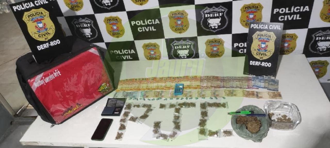 Traficante usava comércio de açaí para vender drogas em Rondonópolis