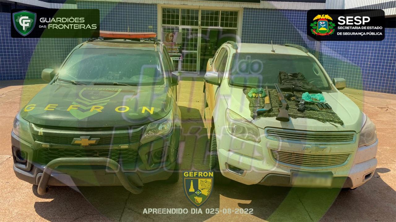 OPERAÇÃO HÓRUS – GUARDIÕES DAS FRONTEIRAS - MT/MJSP/SEOPI/GEFRON