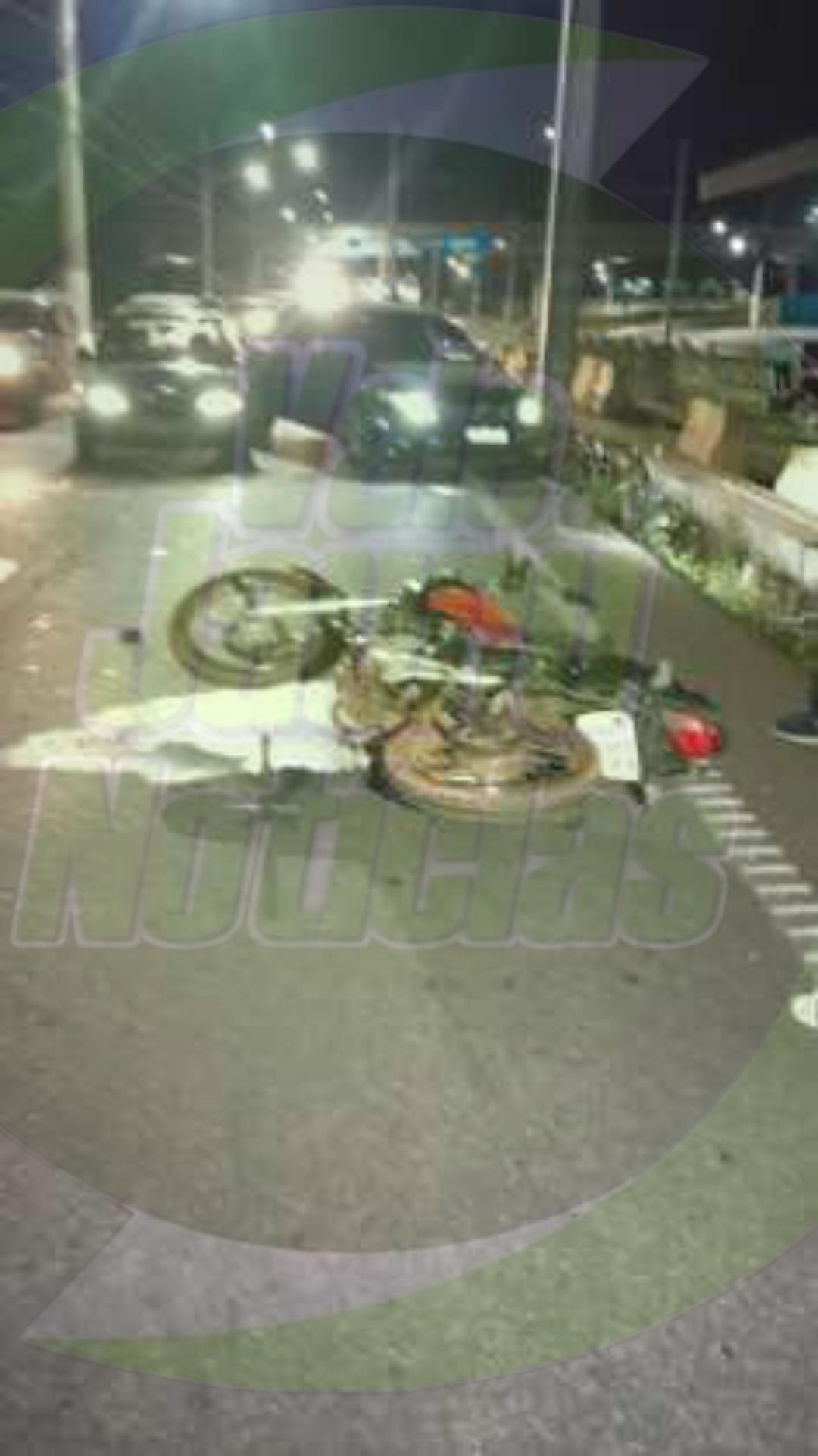 Acidente entre Corolla, Celta e motocicleta deixam 2 feridos na FEB, em VG