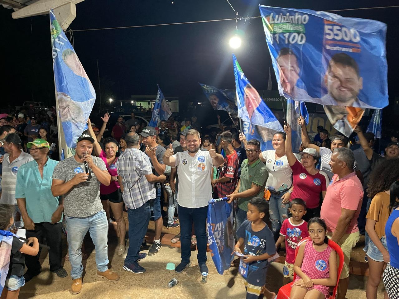 Irajá Lacerda leva onda azul e laranja à Primavera do Leste