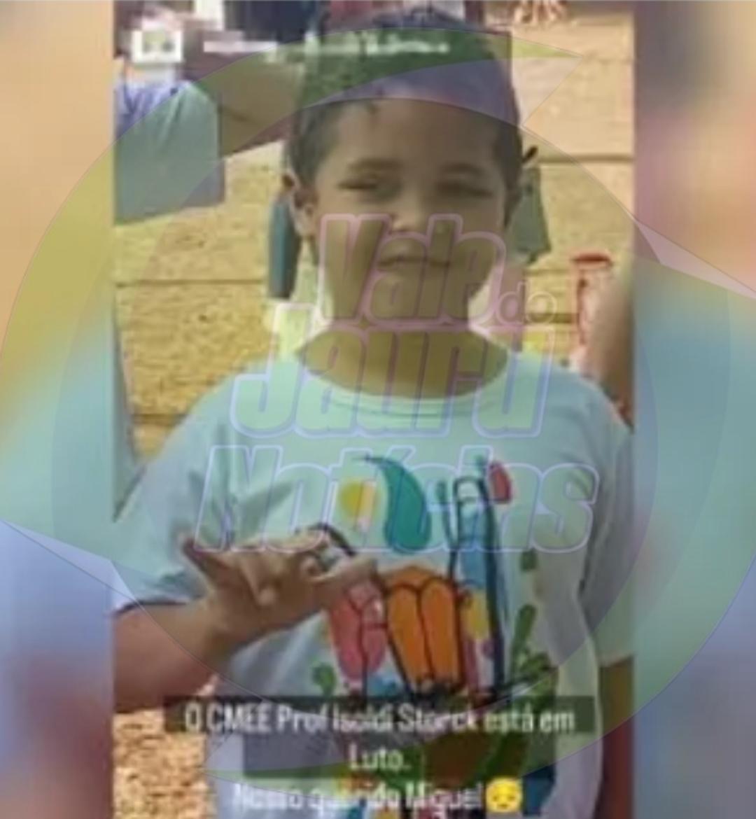 Criança surda se assusta com trovões, engasga e morre em Tangará da Serra