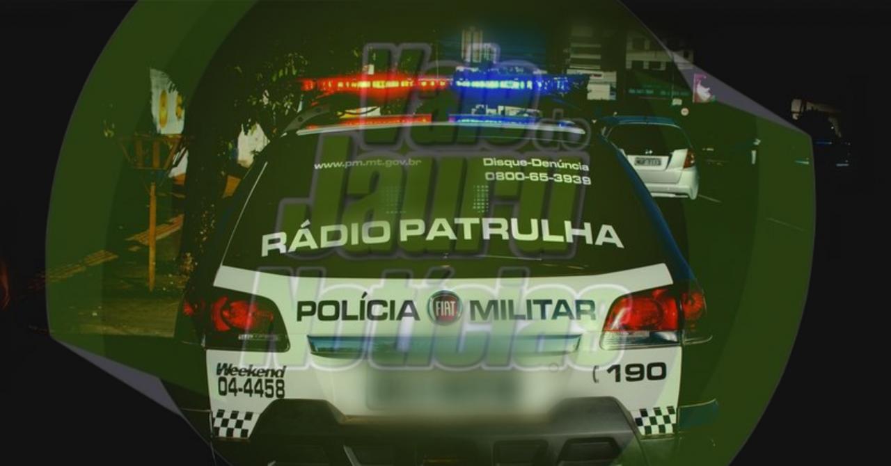 Homem espanca a esposa em condomínio, ameaça e ainda xinga PMs em MT .