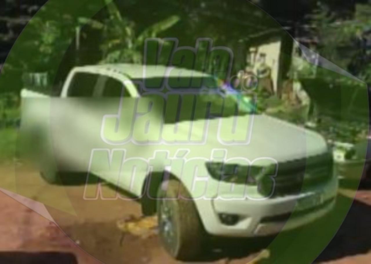 Ladrões invadem condomínio e roubam caminhonete em Cuiabá