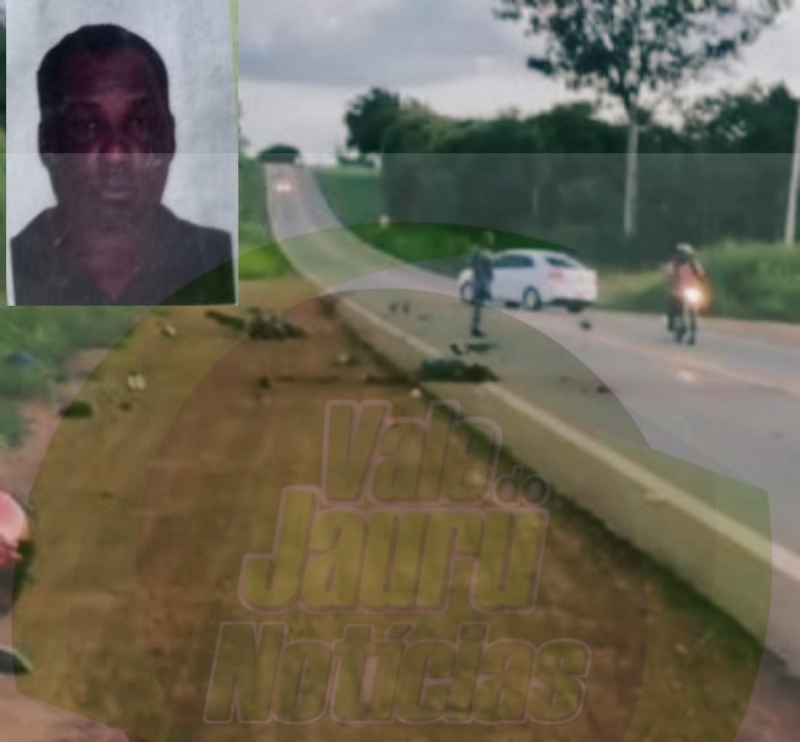 Caminhão de leite mata motoqueiro na rodovia que liga Mirassol a Quatro Marcos