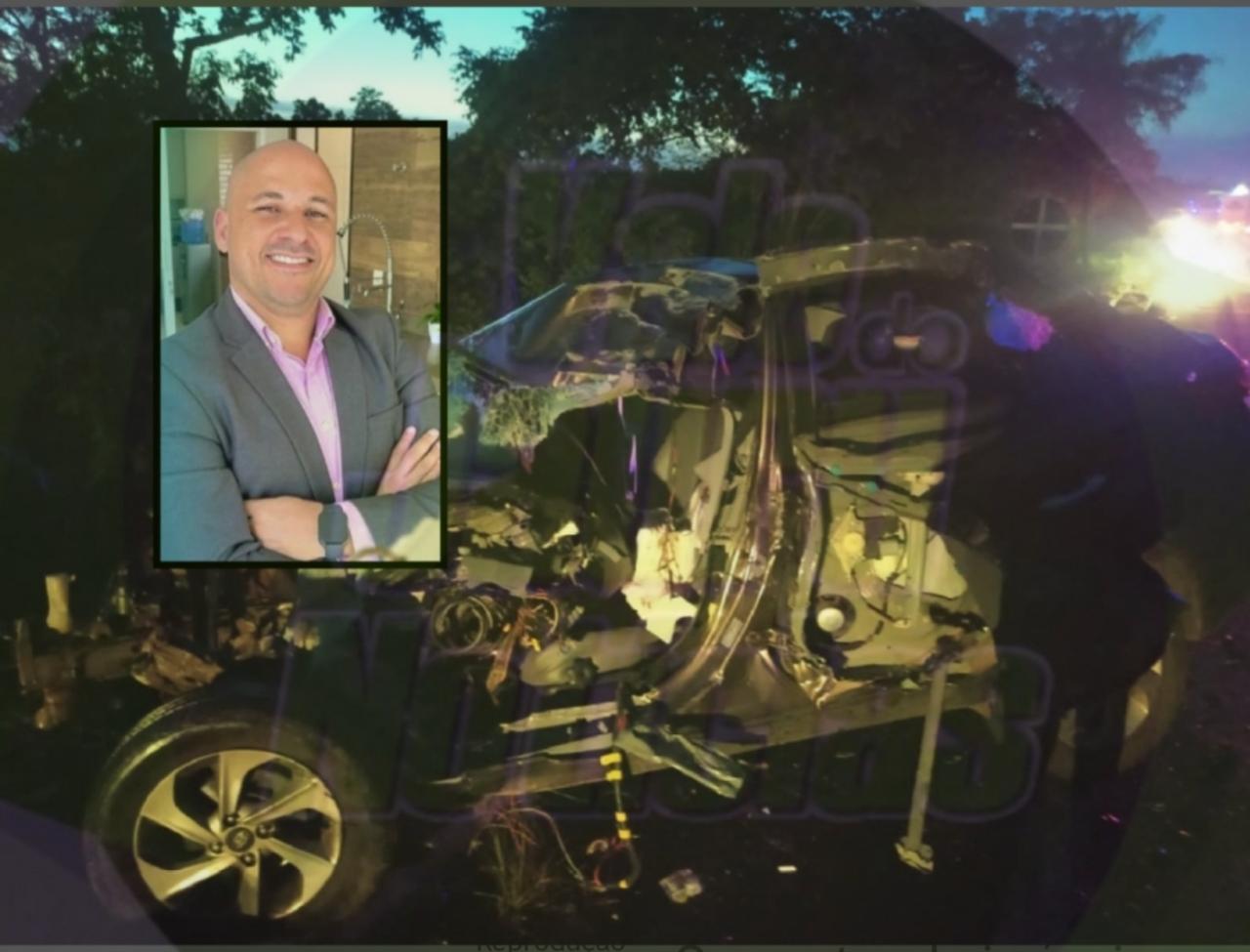 Corretor de imóveis morre em grave acidente na Estrada da Guia