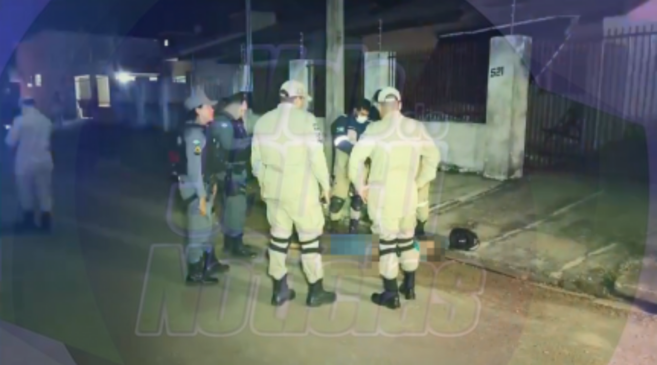 Criminosos matam motociclista a tiros em esquina de MT