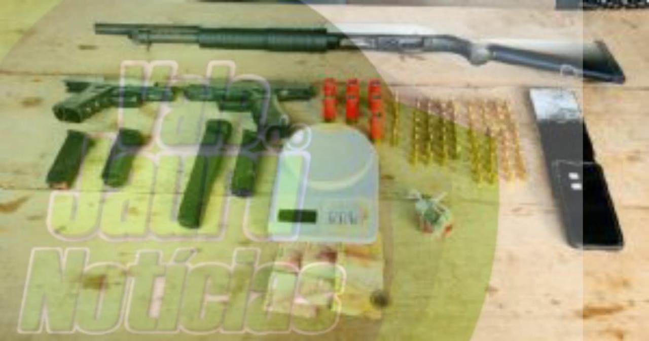 Dois homens suspeitos de integrar facção criminosa são presos em flagrante