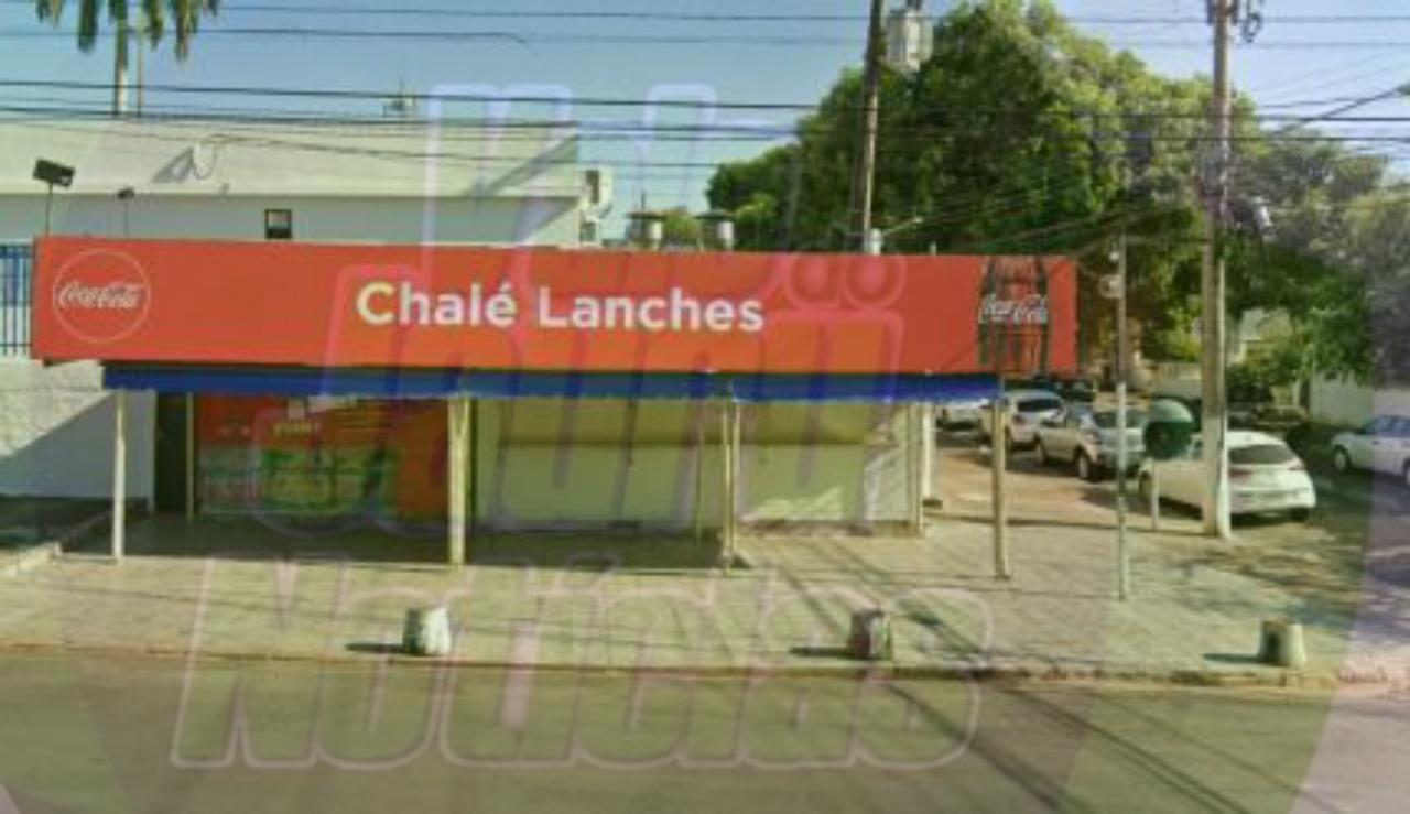 Homem em situação de rua é preso após furtar aparelho de TV do Chalé Lanches