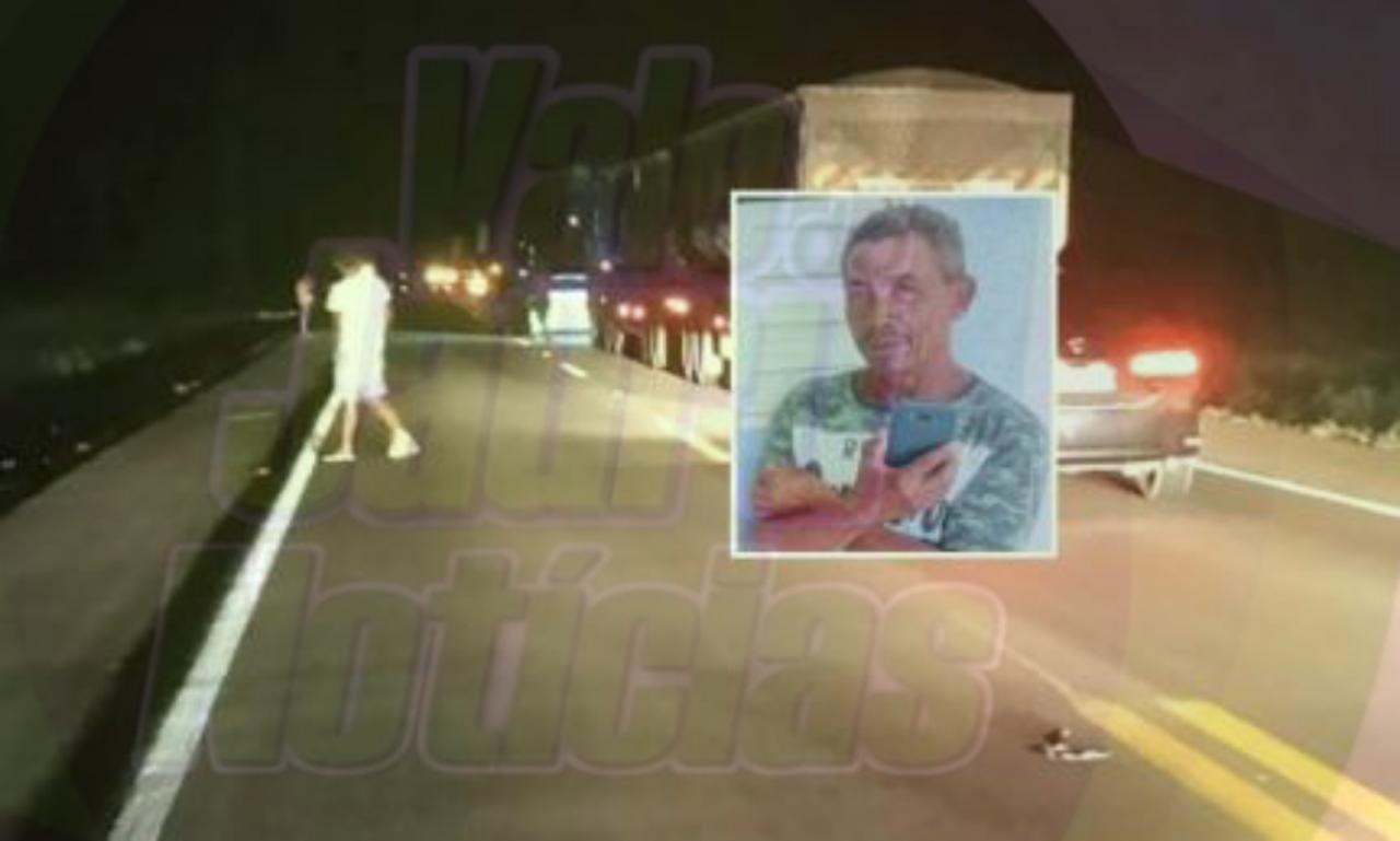 Homem morre após invadir a contramão e bater de frente com veículo de carga