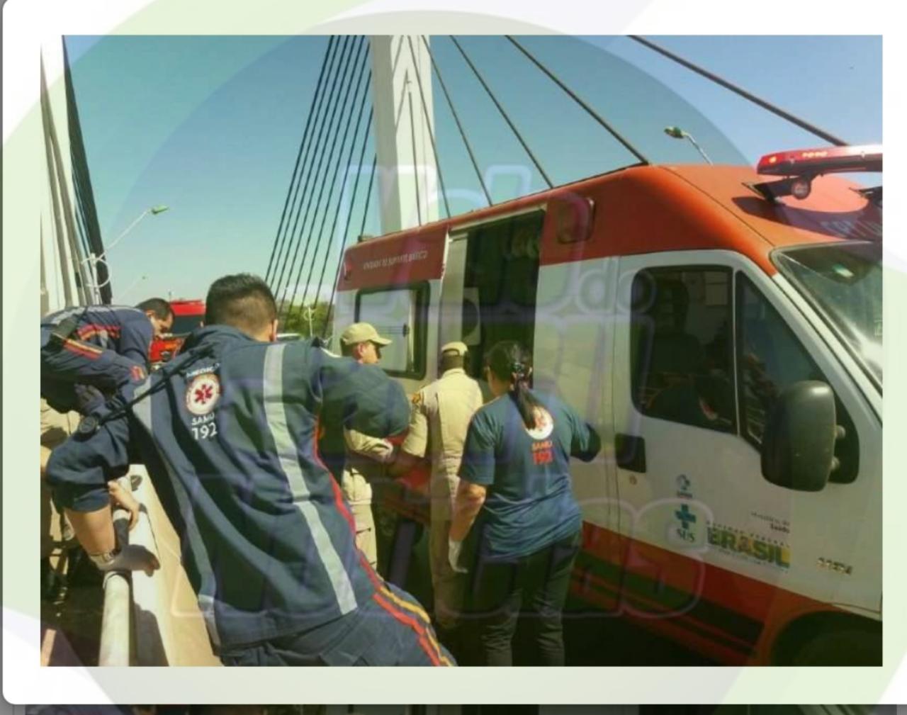 Jovem se joga da Ponte Sérgio Motta e é salvo por pescador