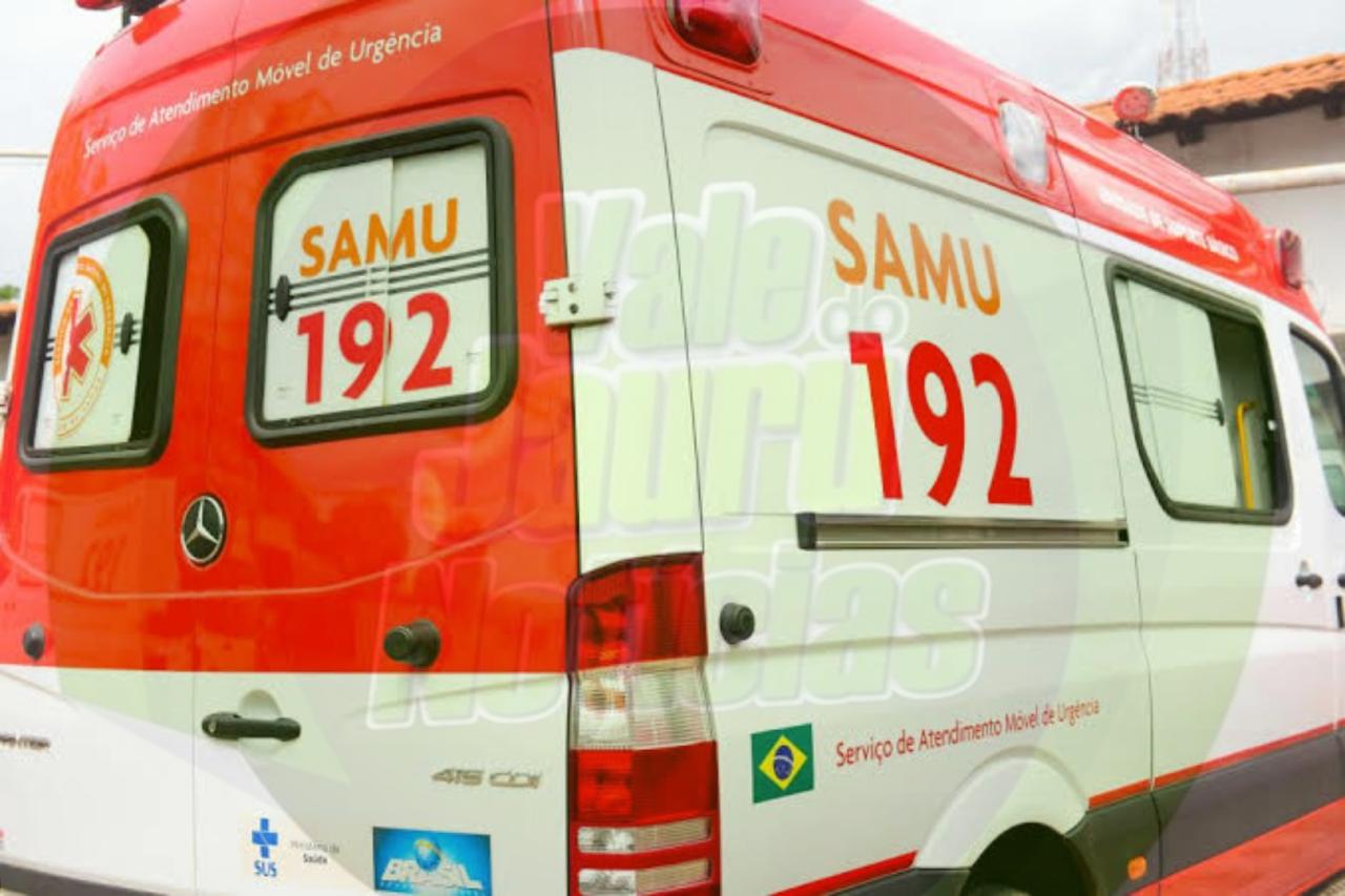 Motociclista quebra costelas em acidente de moto no interior