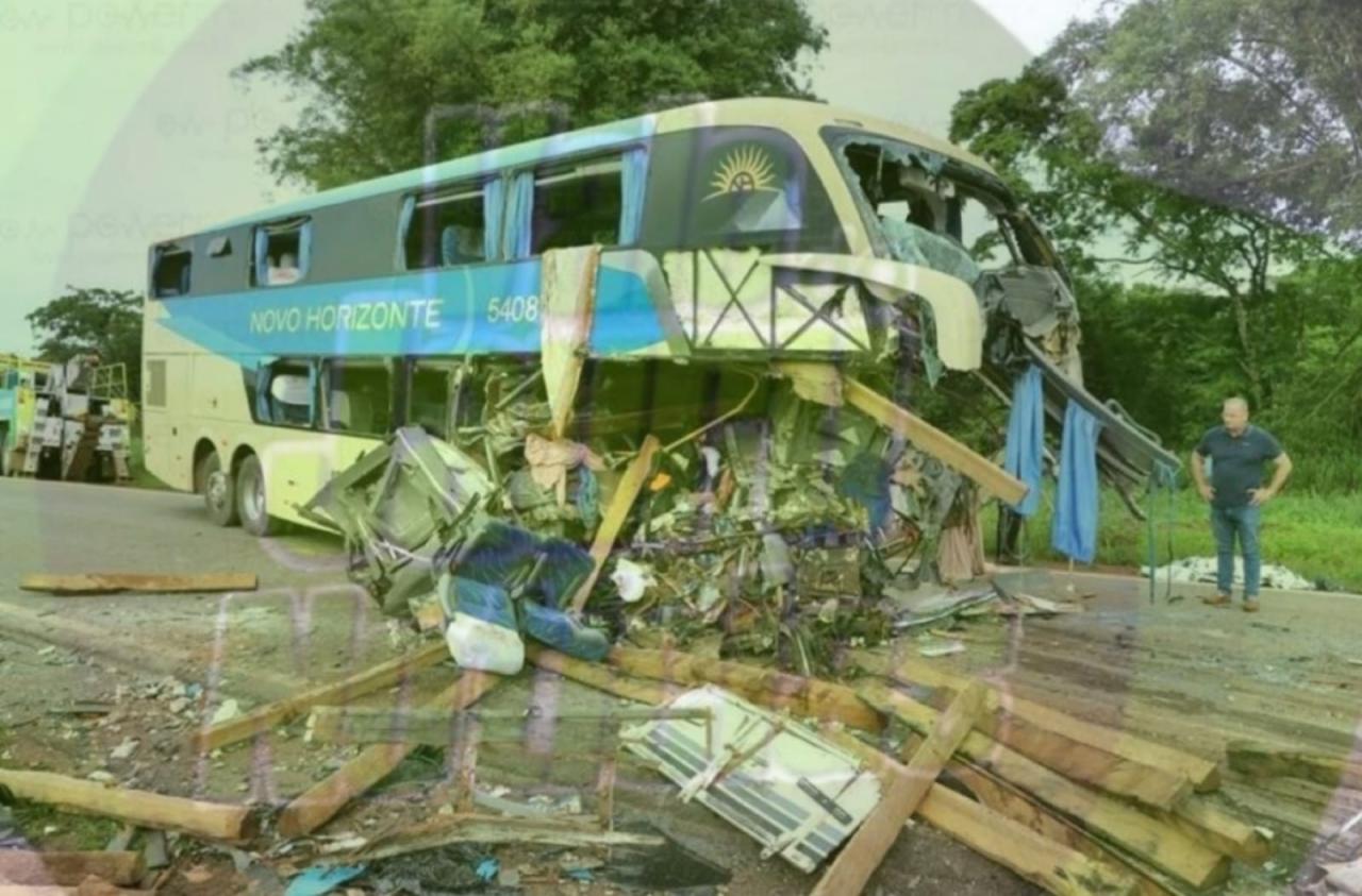 Ônibus da mesma empresa se envolve em acidente em dias seguidos