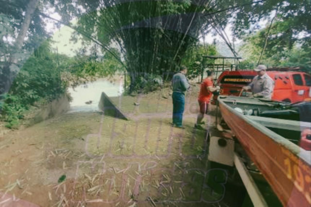 Pescadores encontram corpo com mãos e pés amarrados boiando em rio