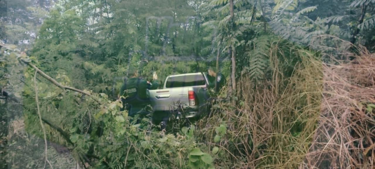 POLÍCIA RECUPERA CAMIONETE ROUBADA POR LADRÃO NA CIDADE DE ALTA FLORESTA
