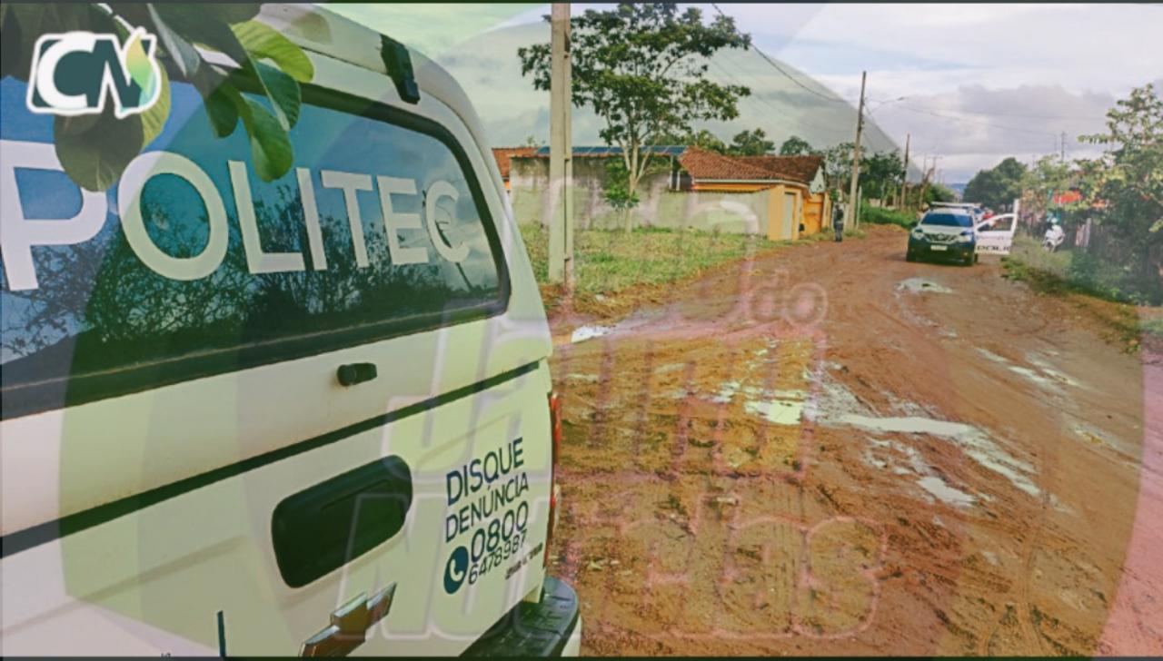 Rapaz de 20 anos é baleado após ter casa invadida por criminosos na tarde de hoje (24), em Cáceres