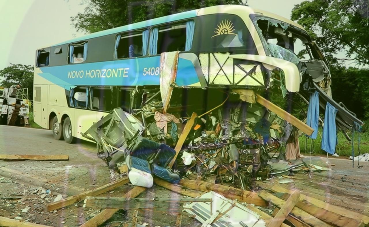 Sobe para quatro o número de mortes após acidente com ônibus na BR-163 em MT