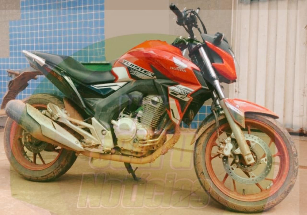 SUSPEITO É PRESO PELA PM APÓS ROUBO DE MOTO NA NOITE DE SEXTA-FEIRA (27) EM CÁCERES